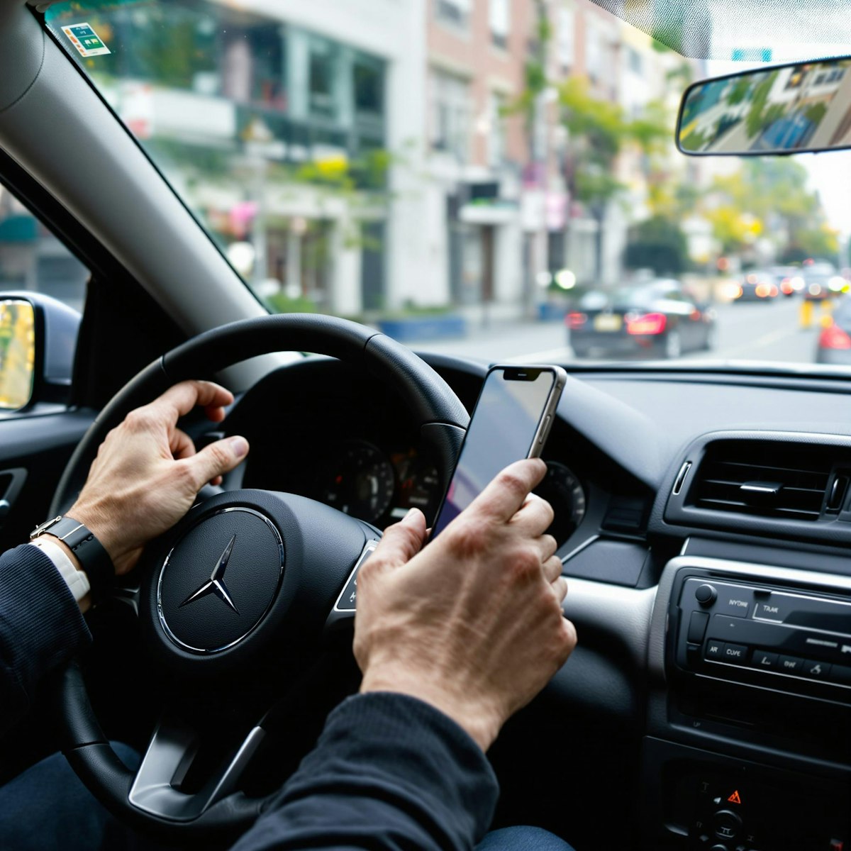 Mobile Phone Detection for Drivers